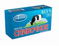 Экомилк Масло сливочное 82 | Для торта