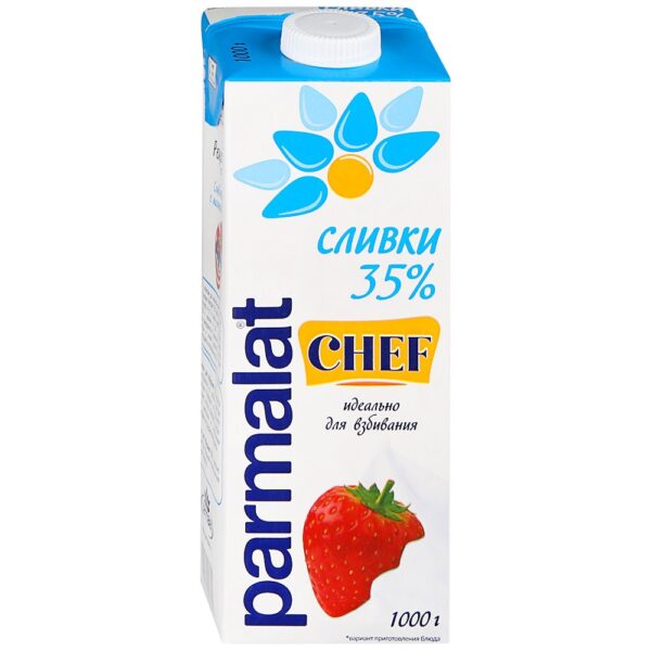 Сливки Parmalat стерилизованные 35% 1 л Пармалат | Для торта