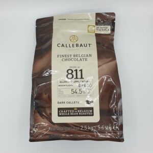 Шоколад темный 53,9% Callebaut БЕЗ САХАРА, 500 гр | Для торта