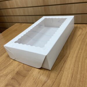 Коробка для кондитерских изделий с PVC крышкой «Мрамор», 15 × 15 × 3 см | Для торта