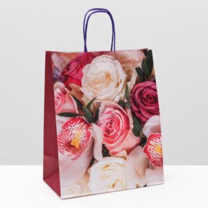 Пакет ламинированный горизонтальный Present for you, MS 23 × 18 × 10 см | Для торта