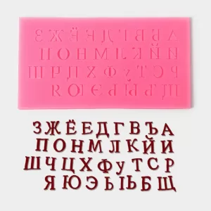 Молд силиконовый 19×5,3 см «Ракушечный браслет» | Для торта